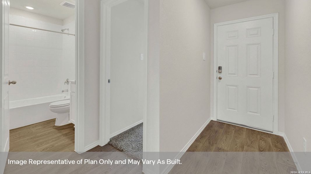 Spacious, unfurnished interior of a new home in Navarro Fields, Seguin (Image 20). Spacious, unfurnished interior of a new home in Navarro Fields, Seguin (Image 20).