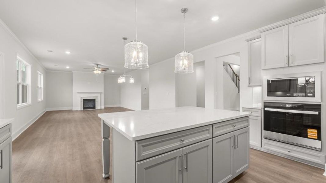 Furnished interior view inside a new home in Thalley Creek Estates, Cumming (Image 5).