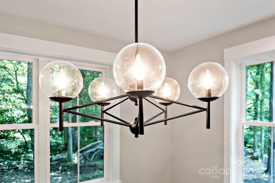 Furnished interior view inside a new home in , Asheville (Image 12).