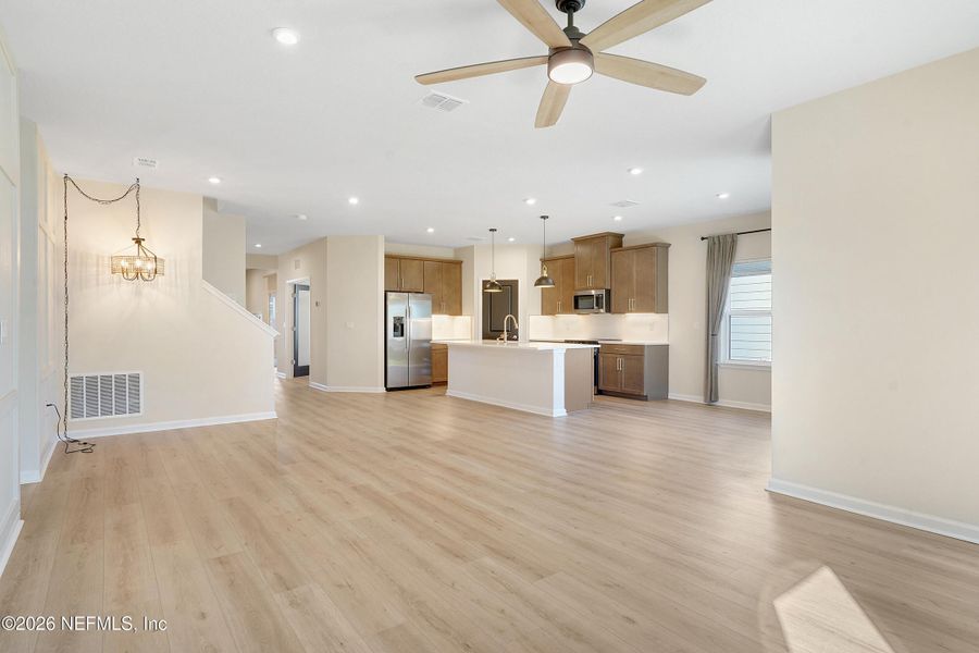Spacious, unfurnished interior of a new home in Seminole Palms Single-Family Homes, Palm Coast (Image 30).