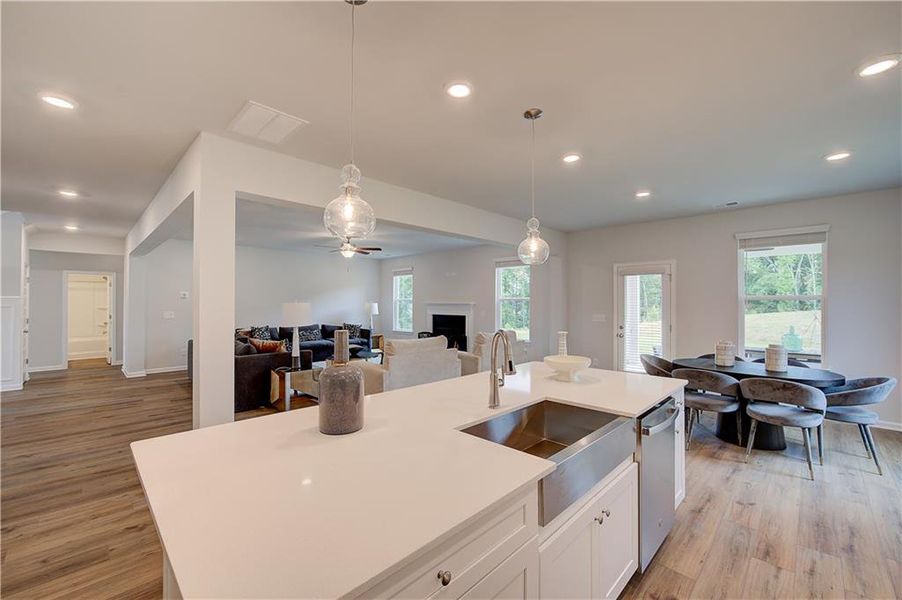 Furnished interior view inside a new home in Westwind Estates, Hampton (Image 34). Furnished interior view inside a new home in Westwind Estates, Hampton (Image 34).