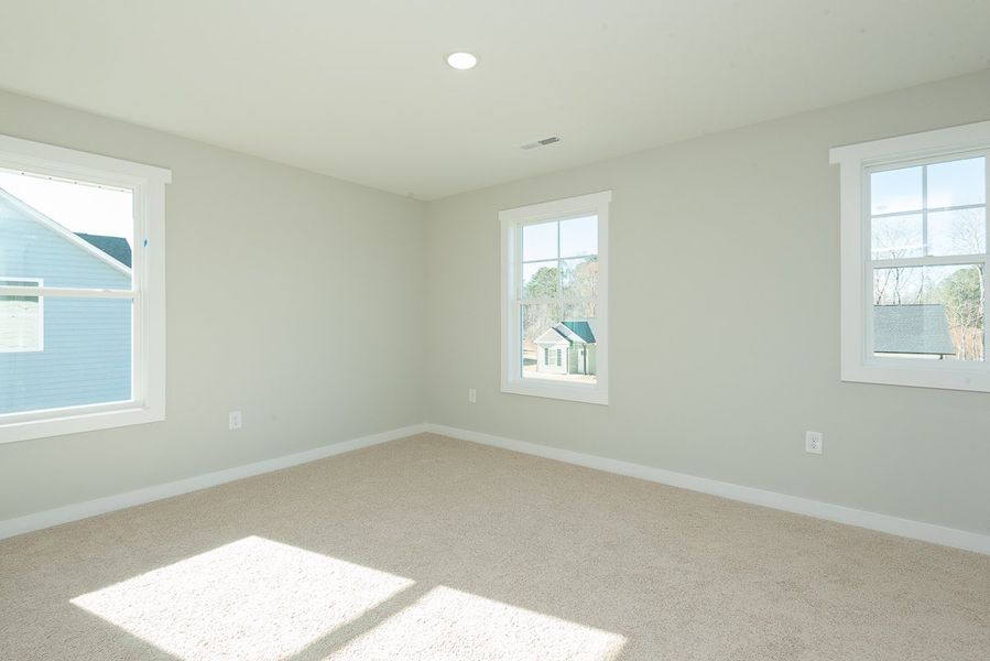 Representative unfurnished interior of a home built from the Marshall by Foundation Home Builders LLC in Pinnix Loop, Burlington (Image 19).