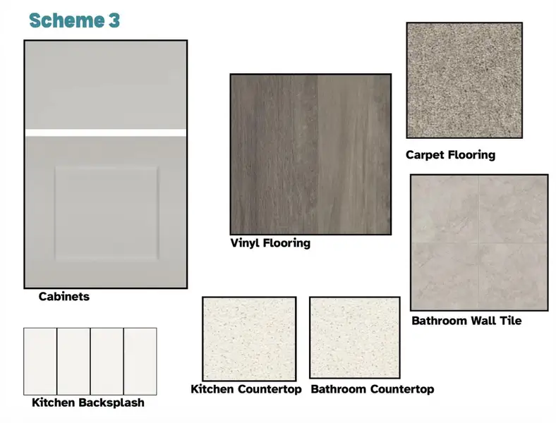 Sample of building materials used in homes in Harrington Trails, New Caney (Image 3). Sample of building materials used in homes in Harrington Trails, New Caney (Image 3).