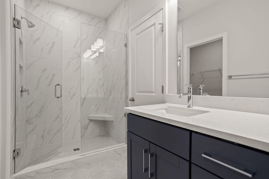 Furnished interior view inside a new home in , Greenwood (Image 7).