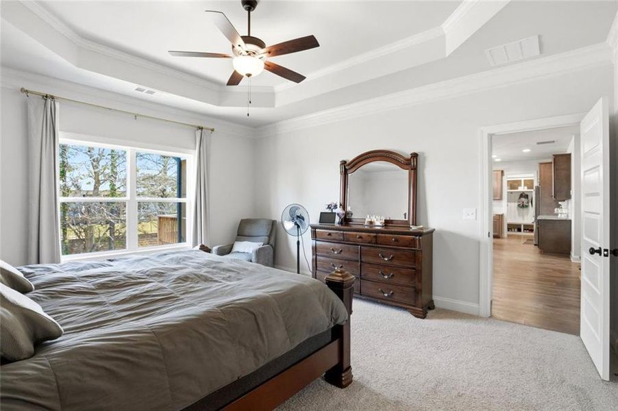 Furnished interior view inside a new home in Calgary Downs, Winder (Image 13). Furnished interior view inside a new home in Calgary Downs, Winder (Image 13).