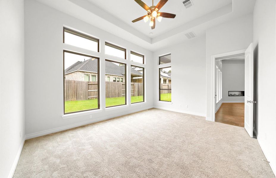 Spacious, unfurnished interior of a new home in Audubon 60', Magnolia (Image 20). Spacious, unfurnished interior of a new home in Audubon 60', Magnolia (Image 20).