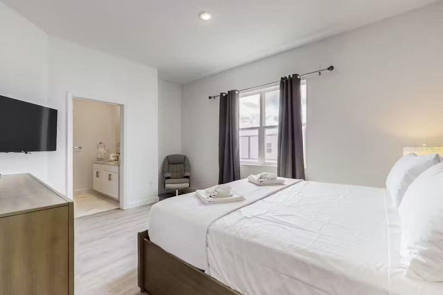 Furnished interior view inside a new home in , Davenport (Image 3).