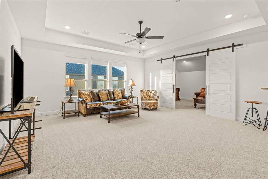 Furnished interior view inside a new home in Trophy Club, Trophy Club (Image 11).