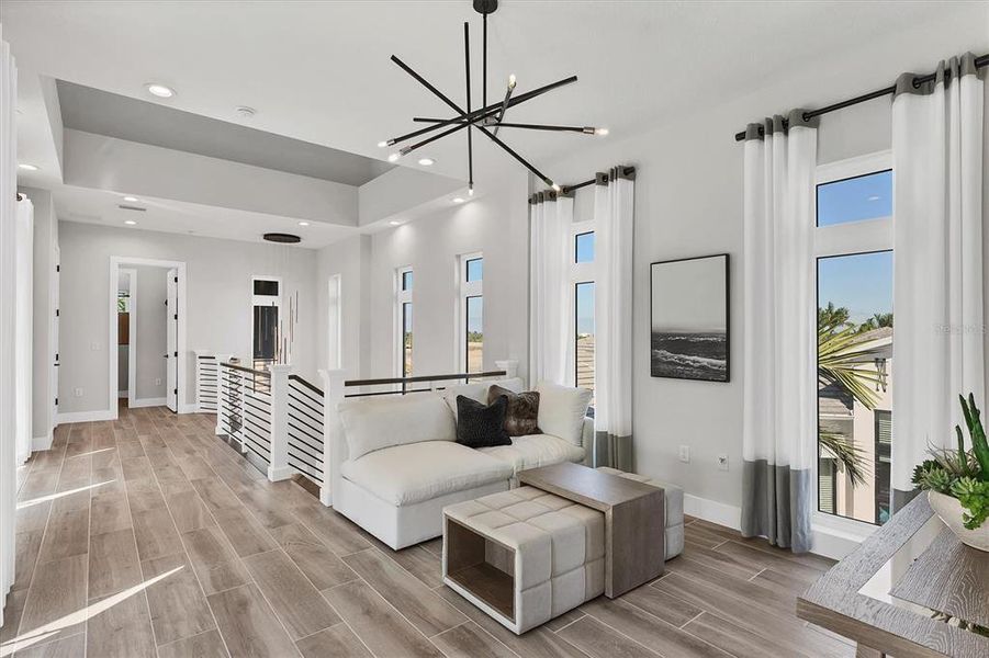 Furnished interior view inside a new home in Aqua Single Family Homes, Bradenton (Image 45).