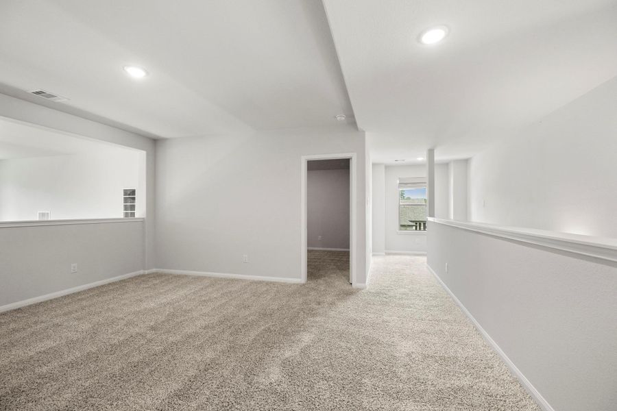 Another view of same flex room, loft style
