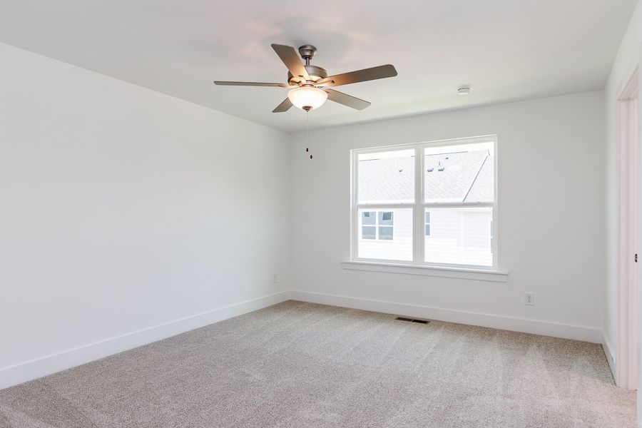 Spacious, unfurnished interior of a new home in Vaughan Farms, Angier (Image 25). Spacious, unfurnished interior of a new home in Vaughan Farms, Angier (Image 25).