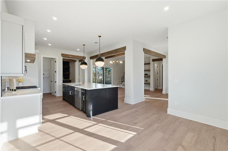 Furnished interior view inside a new home in , Rydal (Image 37).