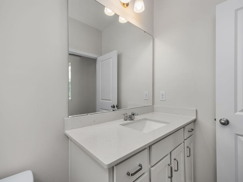 Representative furnished interior of a home built from the The Aspen by Davidson Homes LLC in Wendell Ridge, Wendell (Image 13).