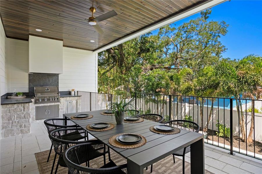 Furnished interior view inside a new home in , Tampa (Image 12).
