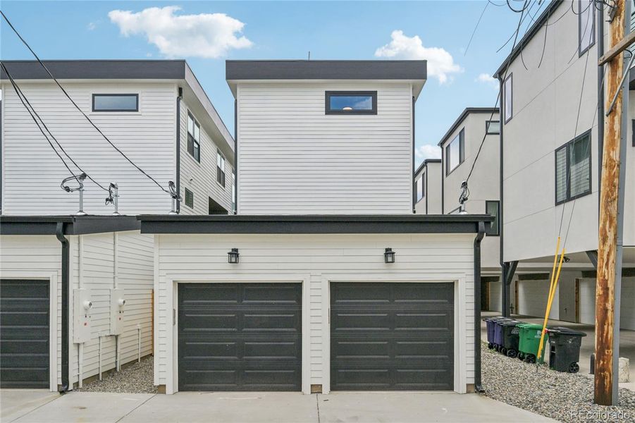 Exterior details and patio area of a home in , Denver (Image 2).