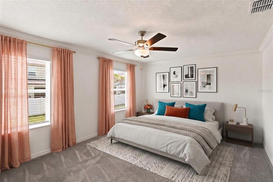 Furnished interior view inside a new home in , Zephyrhills (Image 10). Furnished interior view inside a new home in , Zephyrhills (Image 10).