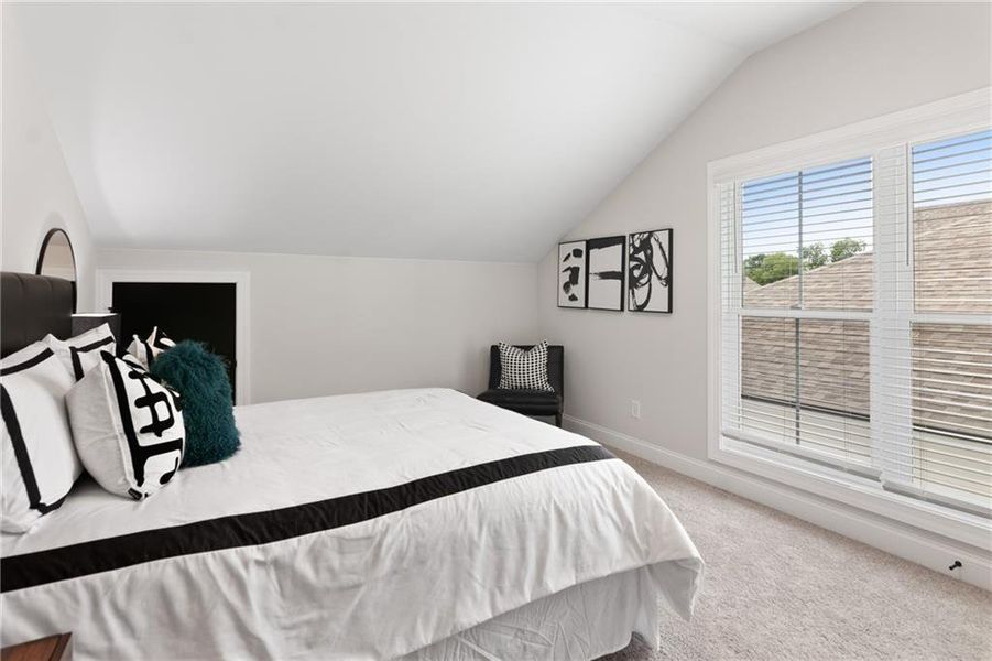 Furnished interior view inside a new home in Promenade at Sawnee Village, Cumming (Image 16).