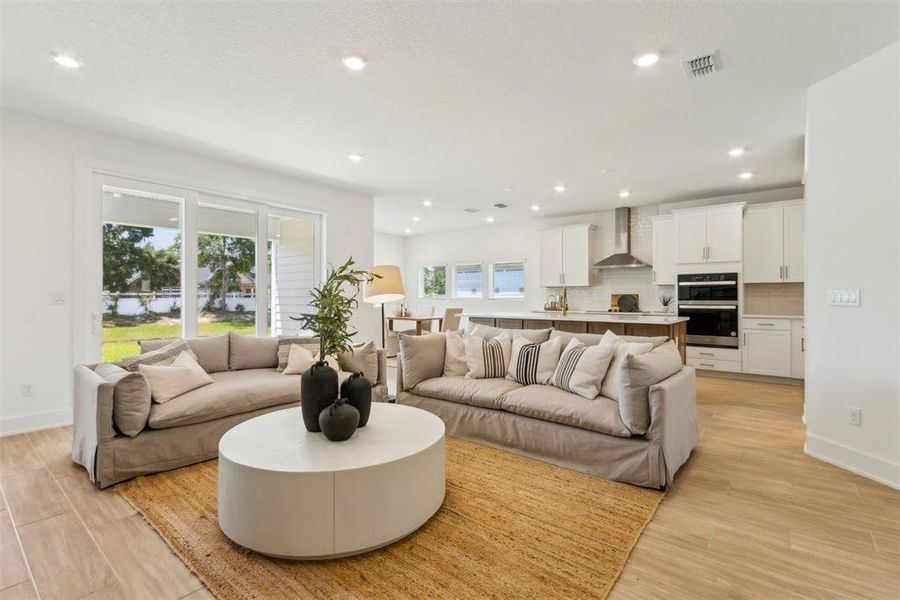 Furnished interior view inside a new home in Pirates Bluff, Yulee (Image 13).