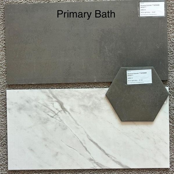 Primary bath Primary bath