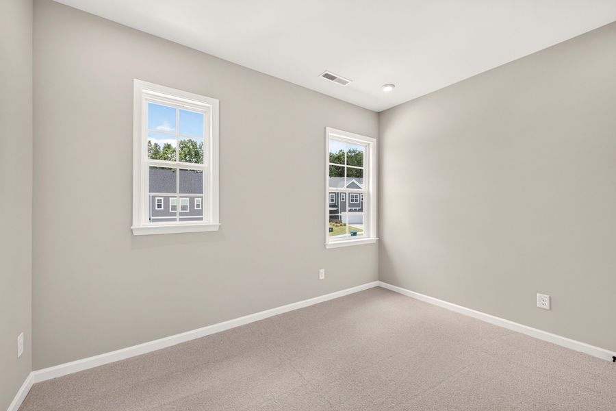 Spacious, unfurnished interior of a new home in Millstone, Cramerton (Image 27). Spacious, unfurnished interior of a new home in Millstone, Cramerton (Image 27).