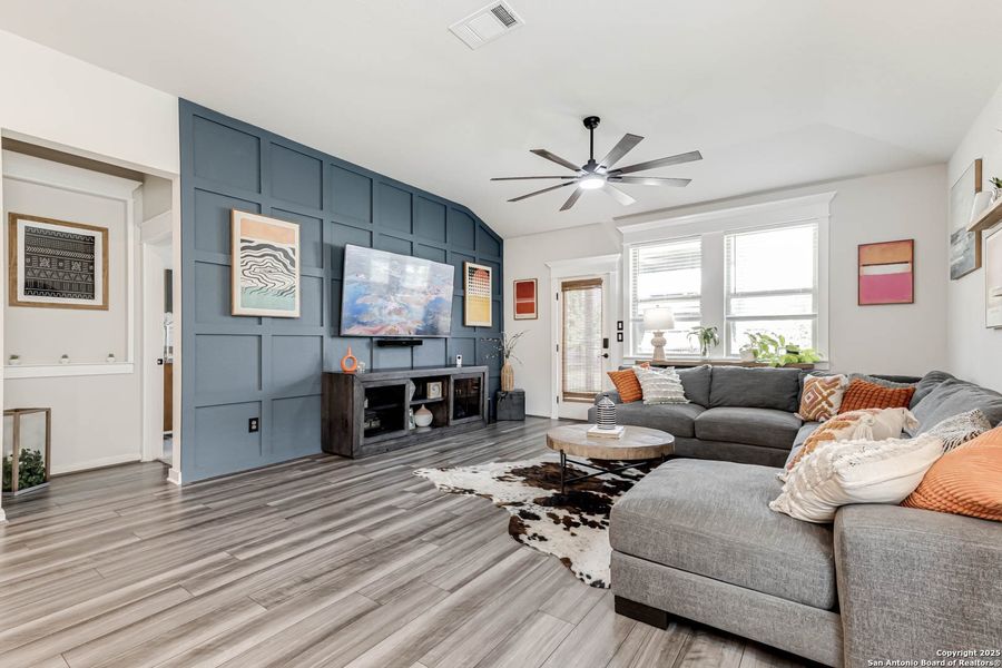 Furnished interior view inside a new home in Prescott Oaks, San Antonio (Image 14).