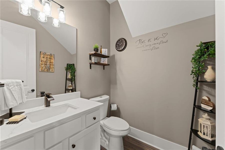 Furnished interior view inside a new home in , Dawsonville (Image 10).