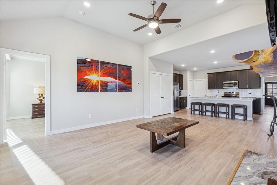 Furnished interior view inside a new home in , Willis (Image 5).