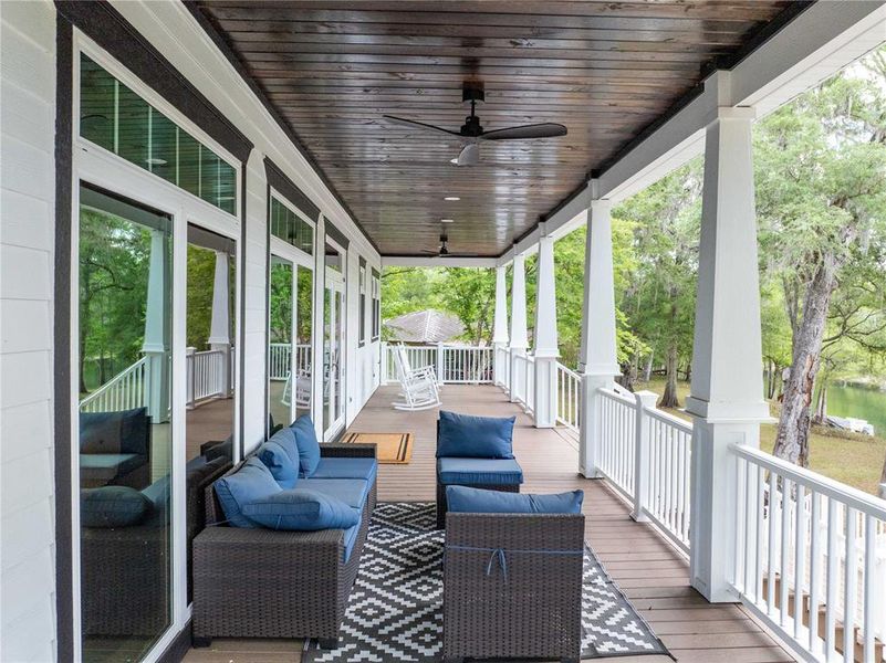 Exterior details and patio area of a home in , Branford (Image 41).