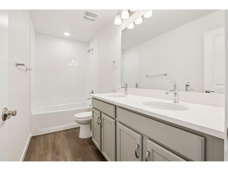 Furnished interior view inside a new home in Bloom, Fort Collins (Image 10). Furnished interior view inside a new home in Bloom, Fort Collins (Image 10).