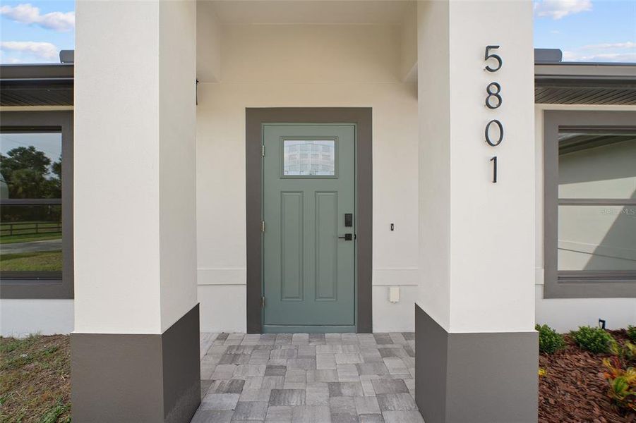 Exterior details and patio area of a home in , North Port (Image 2). Exterior details and patio area of a home in , North Port (Image 2).