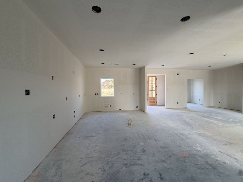 In-progress construction of a new home in Saddle Crest Estates, Weatherford, TX (Image 16).