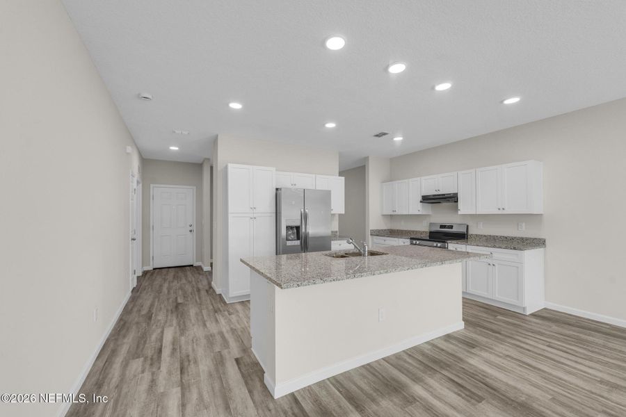 Furnished interior view inside a new home in , Jacksonville (Image 15).