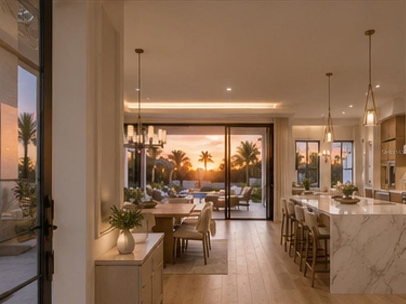 Furnished interior view inside a new home in , Port Charlotte (Image 6).