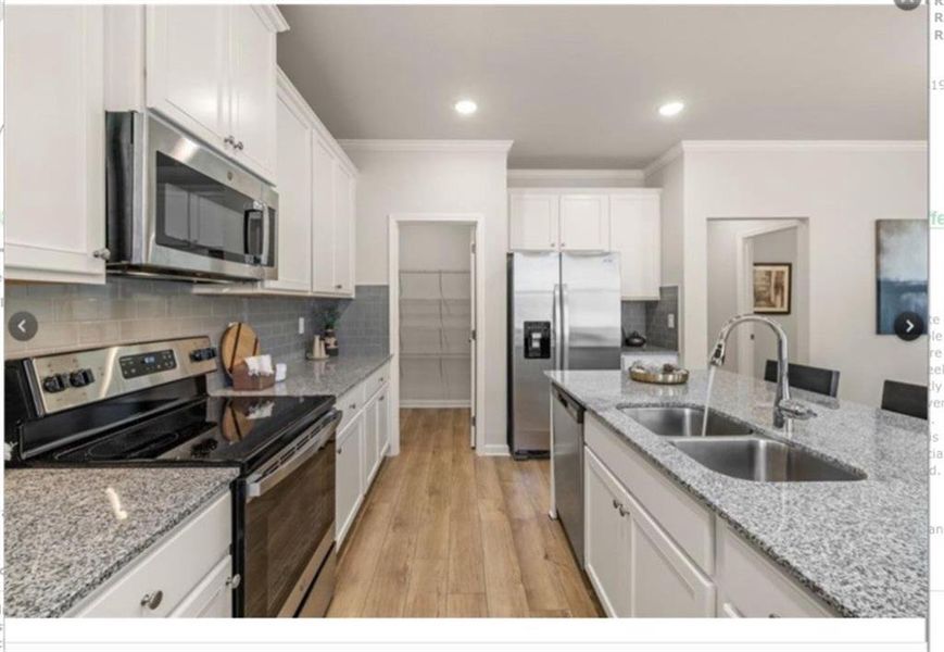 Furnished interior view inside a new home in Reserve at South River Gardens, Atlanta (Image 6).