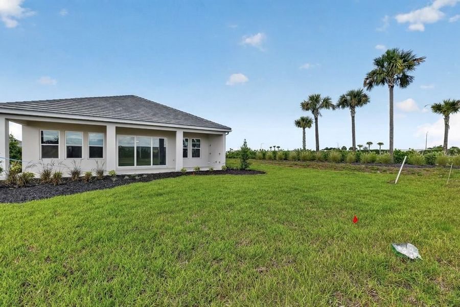 Exterior details and patio area of a home in Skye Ranch Community Group Page, Sarasota (Image 3). Exterior details and patio area of a home in Skye Ranch Community Group Page, Sarasota (Image 3).