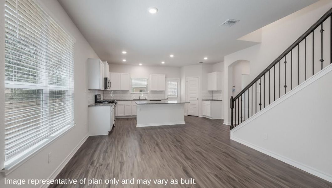 Furnished interior view inside a new home in Veranda, San Antonio (Image 4).