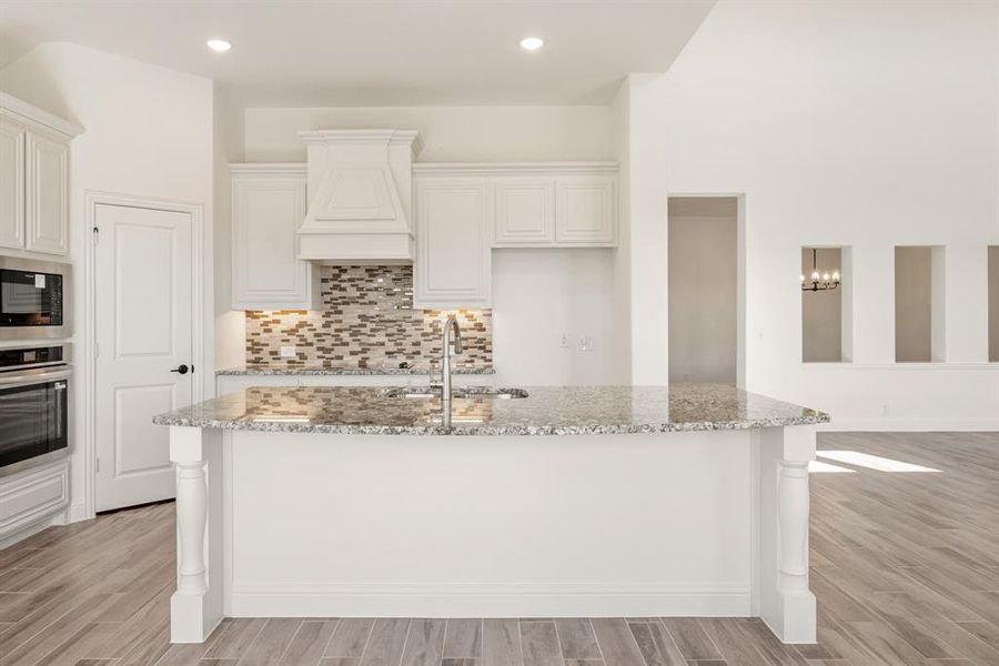 Furnished interior view inside a new home in Georgetown at Kings Fort 60s, Kaufman (Image 6).