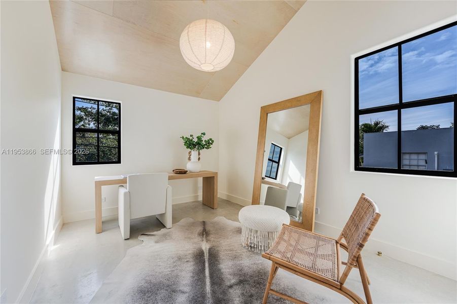 Furnished interior view inside a new home in , Miami (Image 15).