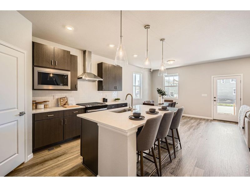 Furnished interior view inside a new home in Waterfield, Fort Collins (Image 14).