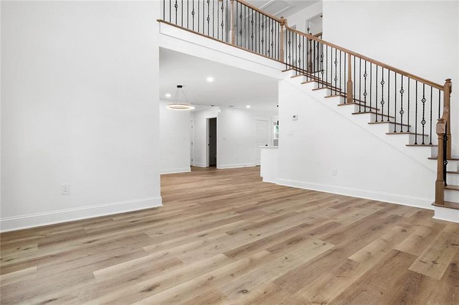 Spacious, unfurnished interior of a new home in , Atlanta (Image 16). Spacious, unfurnished interior of a new home in , Atlanta (Image 16).