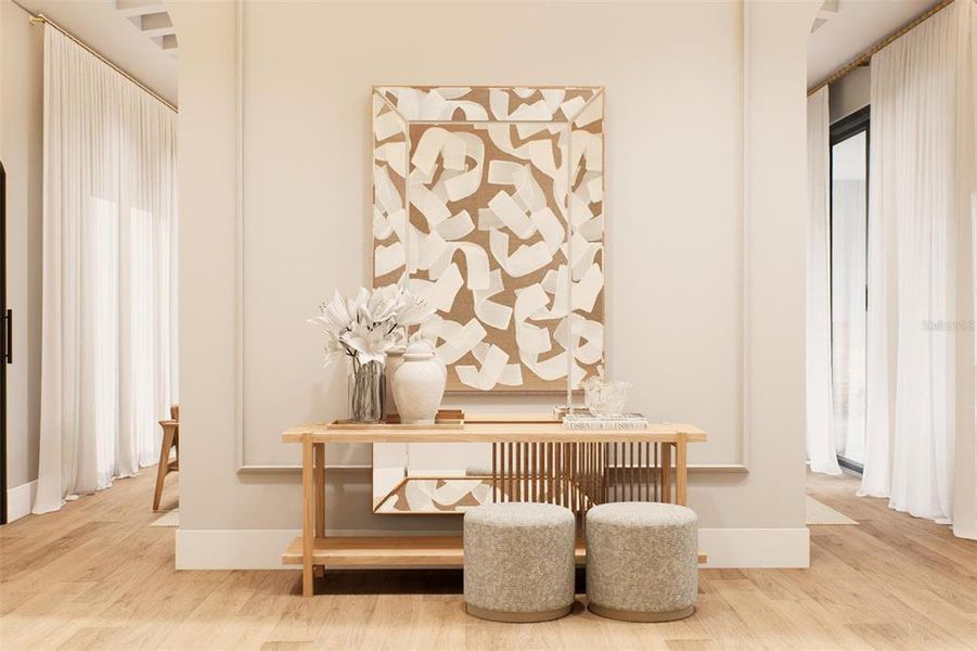 Furnished interior view inside a new home in , Montverde (Image 14). Furnished interior view inside a new home in , Montverde (Image 14).