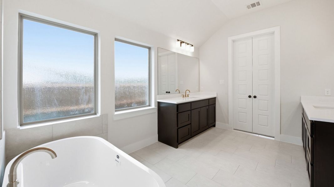 Furnished interior view inside a new home in The Parks at Wilson Creek, Celina (Image 15).