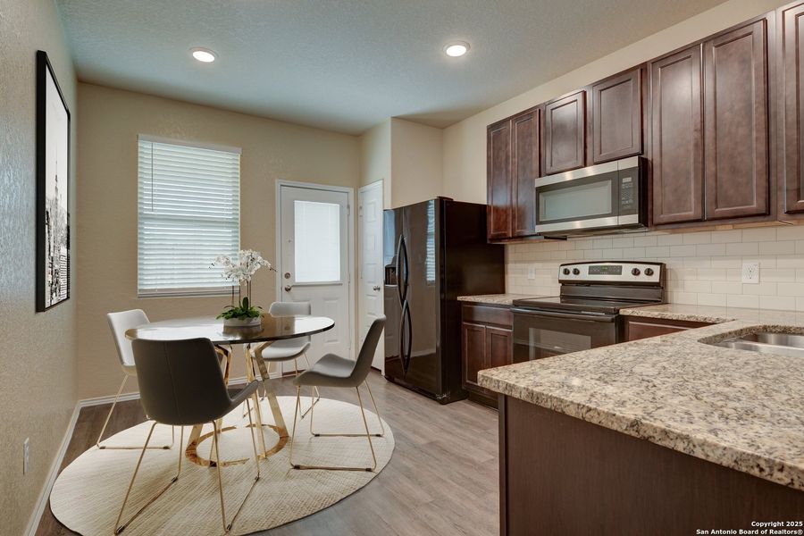 Furnished interior view inside a new home in Somerset Trails, San Antonio (Image 10).
