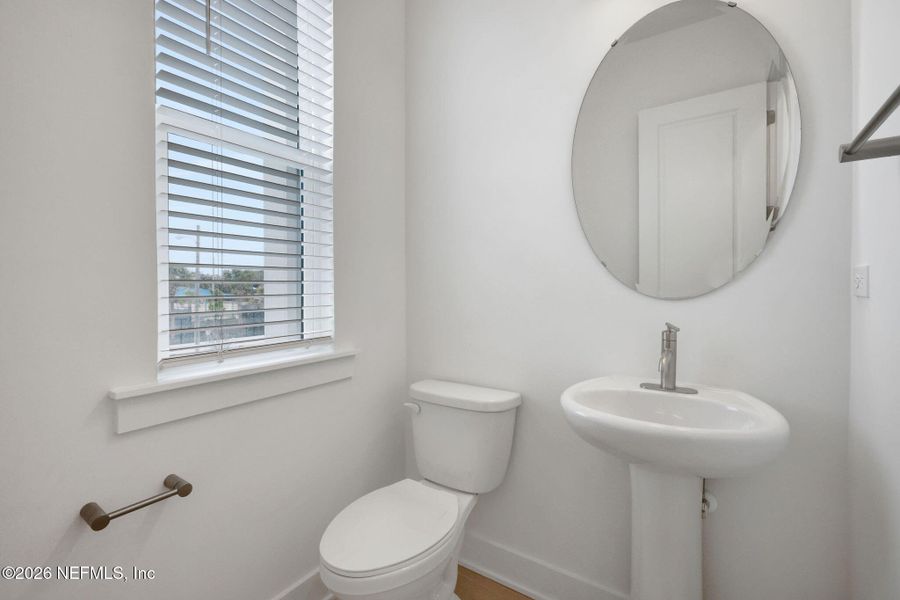 Furnished interior view inside a new home in North Beach Townhomes, Jacksonville Beach (Image 5).
