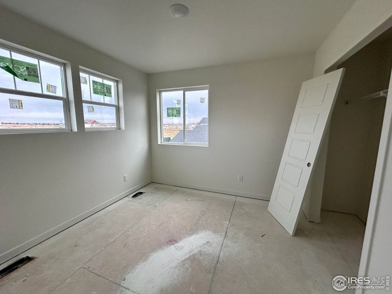 In-progress construction of a new home in Union Colony West, Greeley, CO (Image 6).