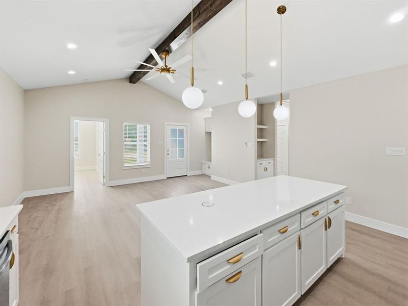 Furnished interior view inside a new home in , Granbury (Image 12).