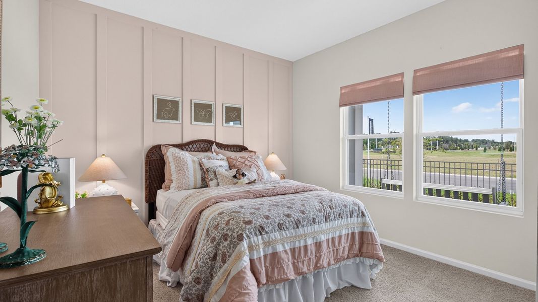 Furnished interior view inside a new home in Copes Landing, Jacksonville (Image 17).