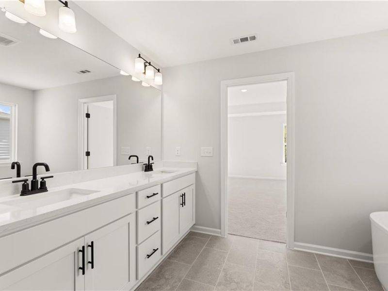 Furnished interior view inside a new home in Cedar Farms, Winder (Image 10).