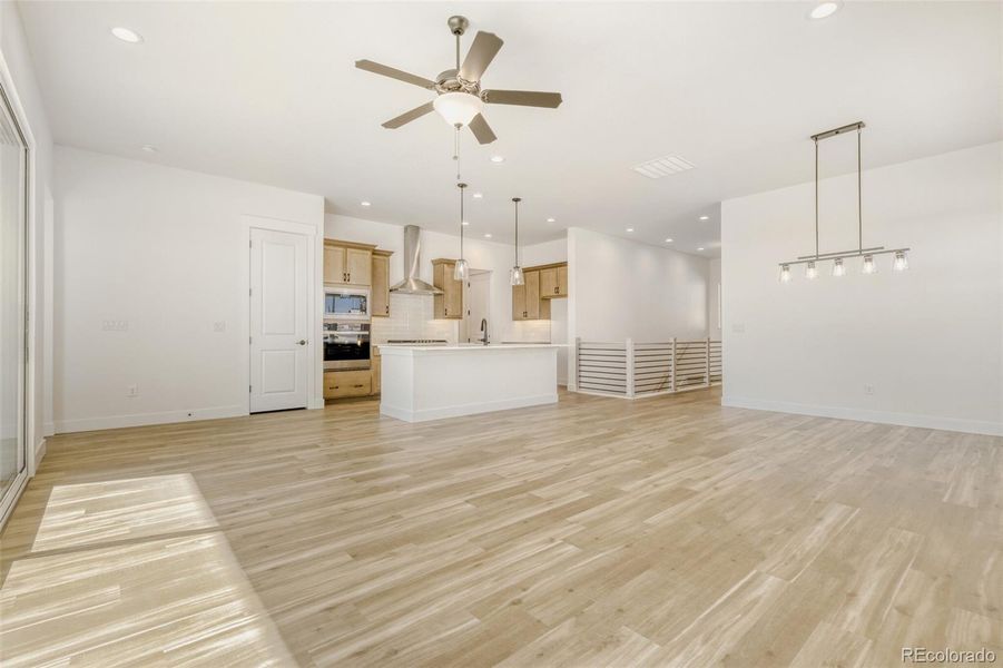 Spacious, unfurnished interior of a new home in Sterling Ridge in Sterling, Colorado Springs (Image 18). Spacious, unfurnished interior of a new home in Sterling Ridge in Sterling, Colorado Springs (Image 18).