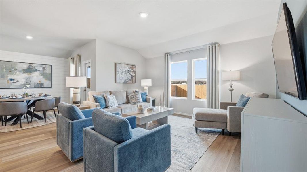 Furnished interior view inside a new home in Hickory Grove, Bridgeport (Image 27).